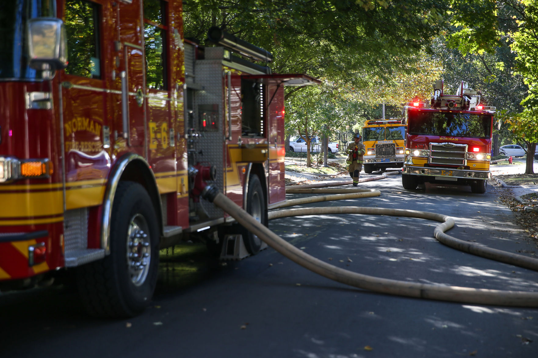 Fire trucks